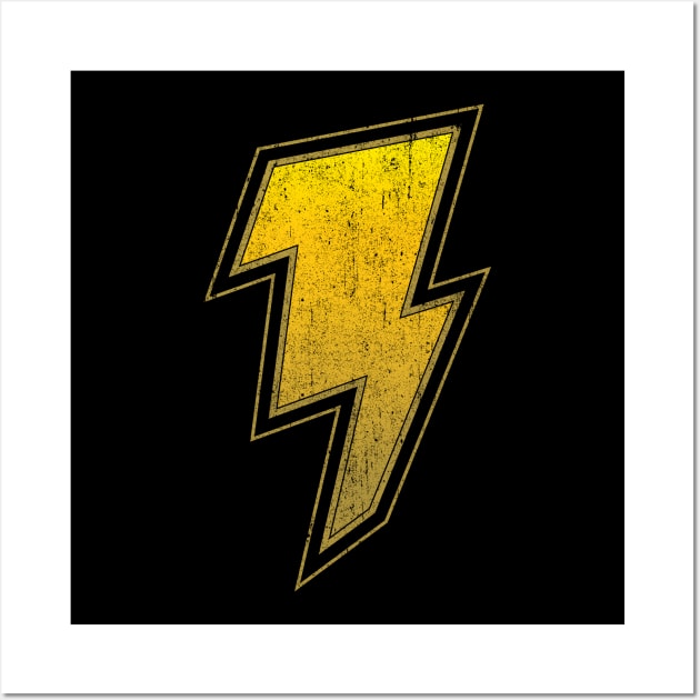 Zeus Symbol Wall Art by huckblade